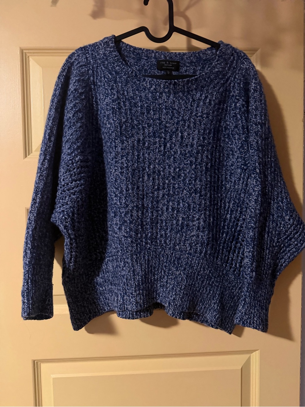 rag & bone Blue Cashmere Sweater